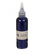 Изображение товара Присыпка для цветов темно-синяя перламутр в бутылочке 80гр.